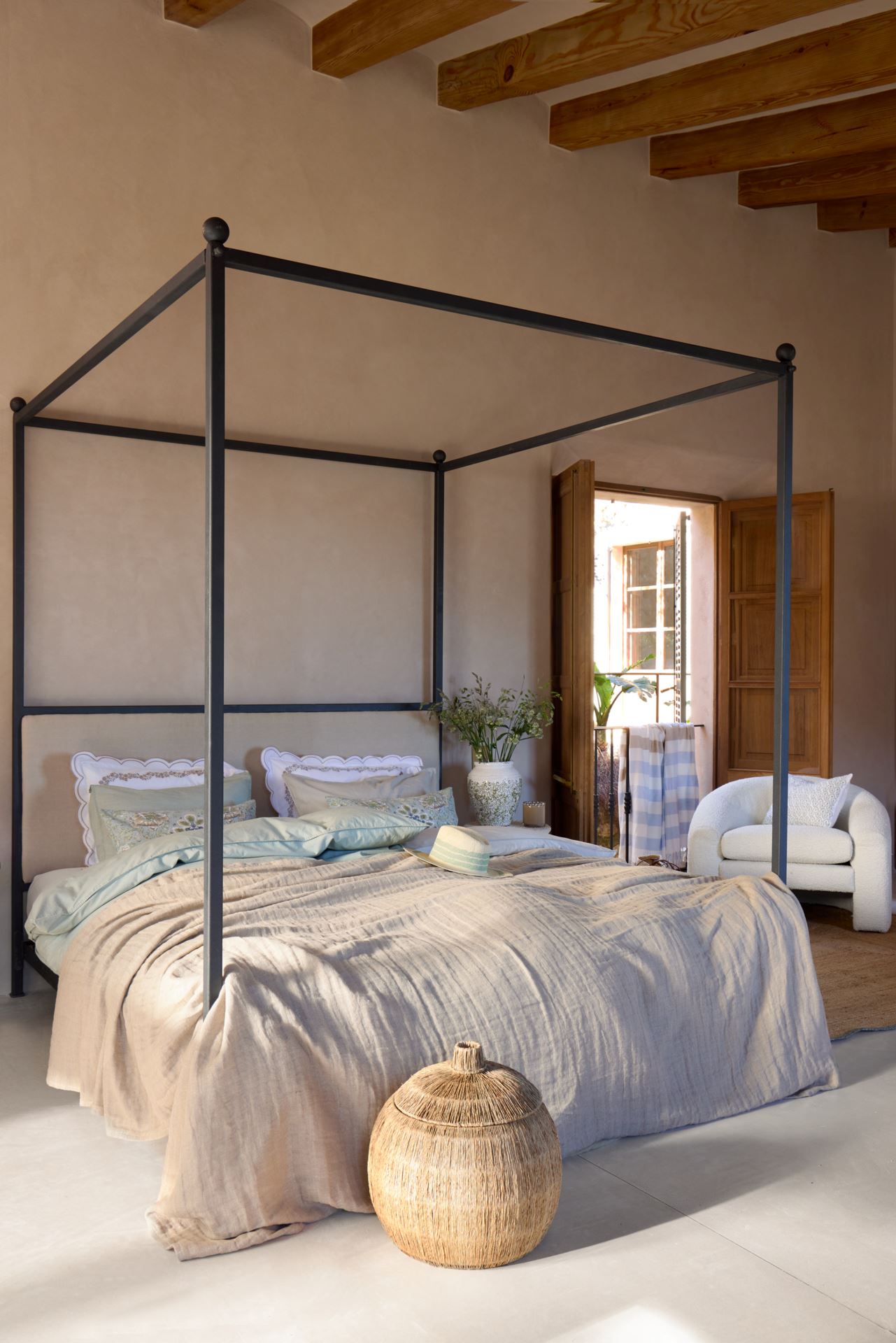 Pussilakanasetti puuvillaa vaaleanvihreä - 3