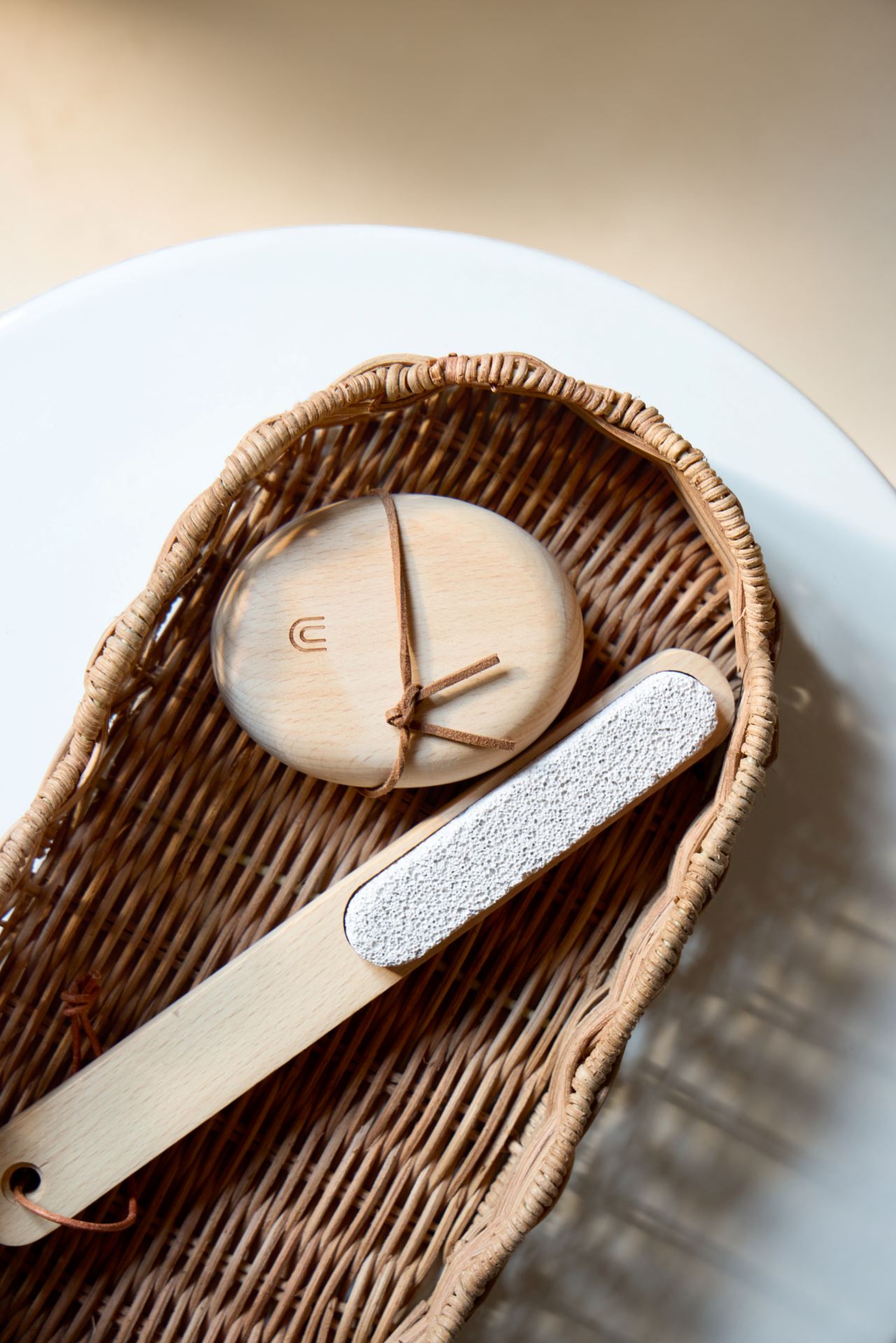 Jalkaraspi luonnonväri - 2