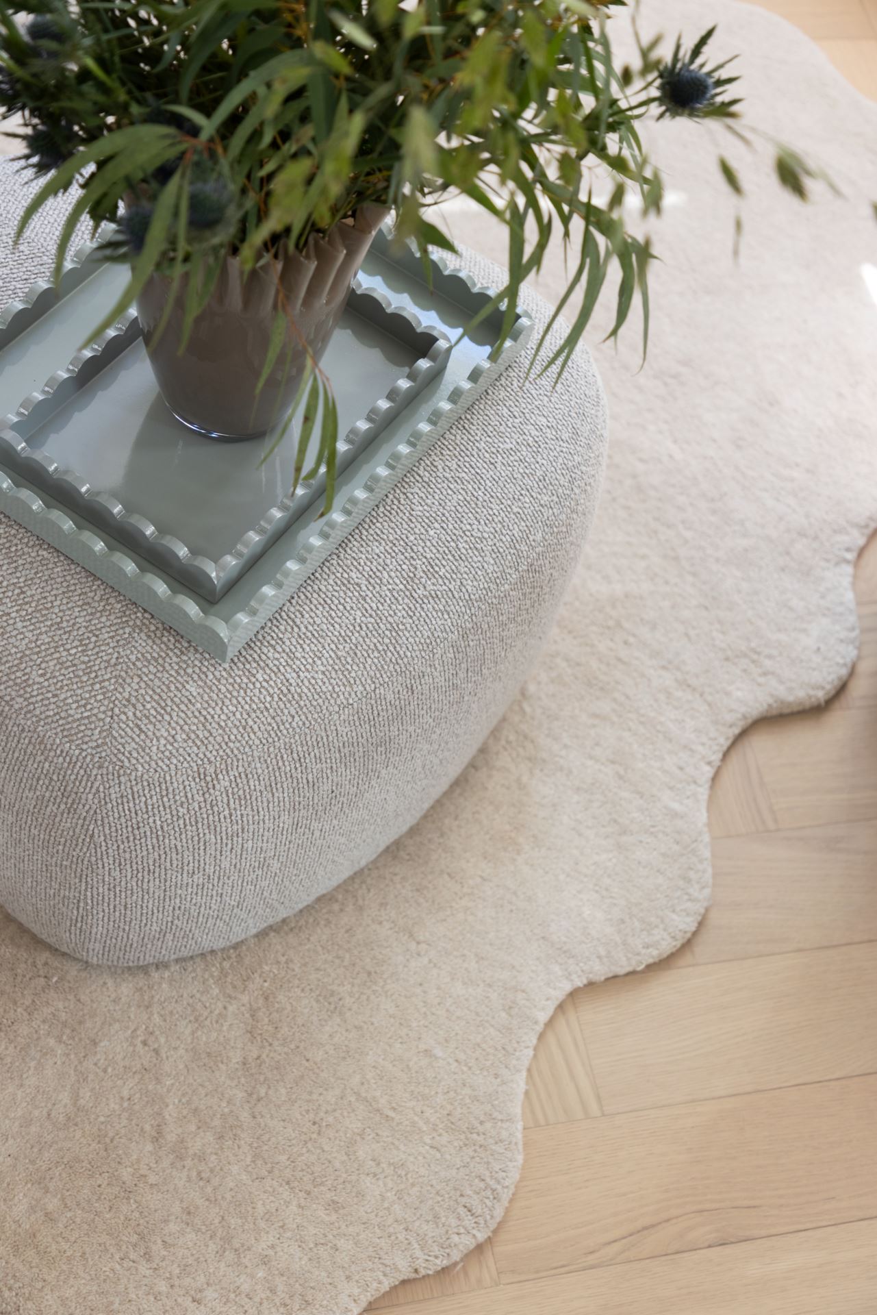 Matto luonnonvalkoinen - 3