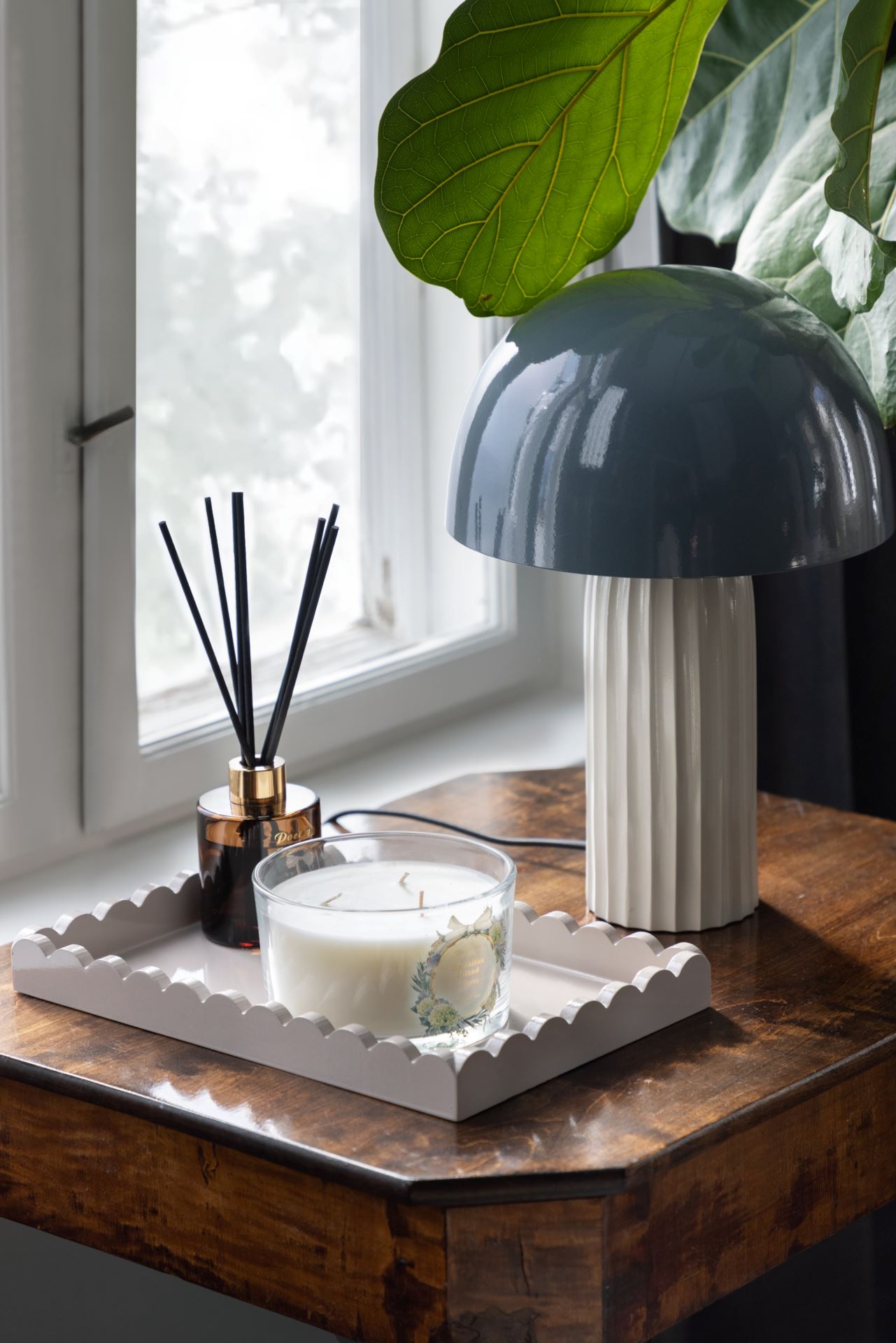 Pöytävalaisin sininen - 2