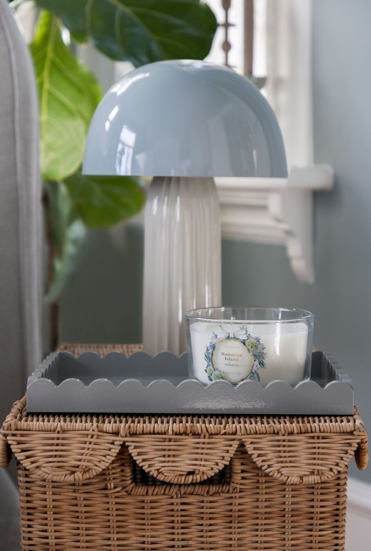 Pöytävalaisin meriheinää - 2