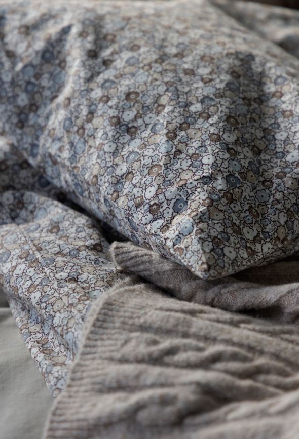 Pussilakanasetti puuvillaa moniväri/sininen - 6