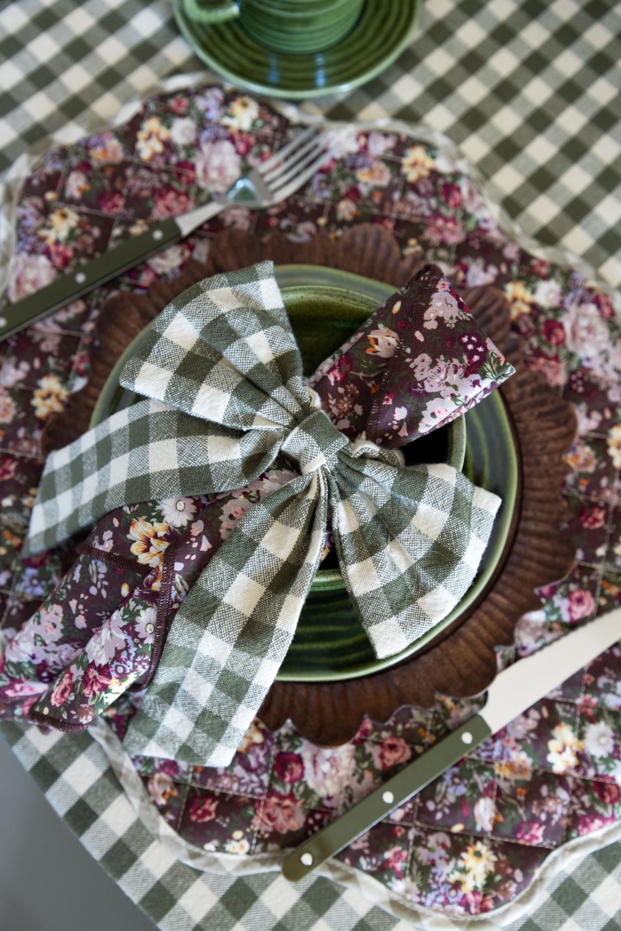 Lautasliina ruskea - 2