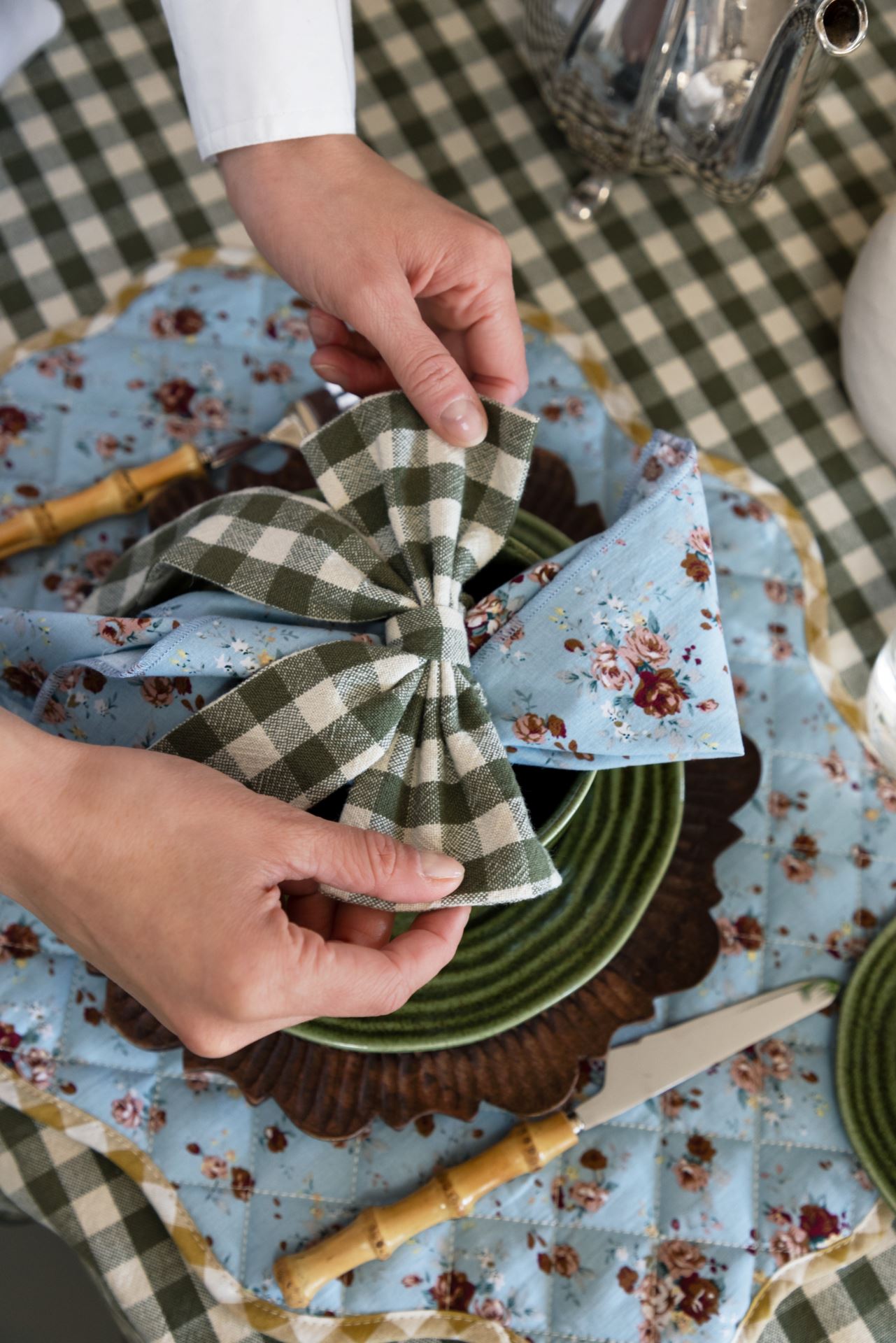 Lautasliina taivaansininen - 2