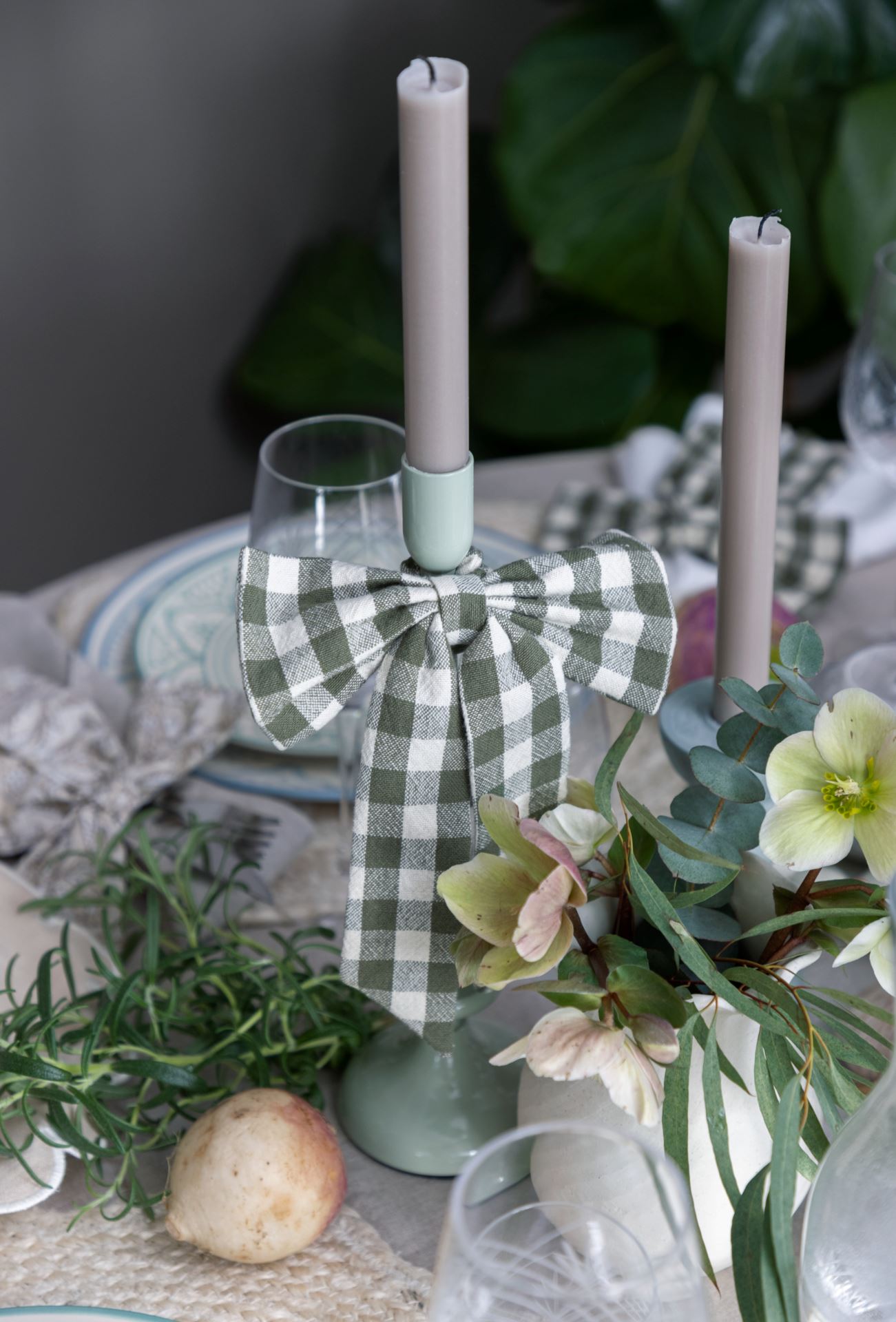 Servettirengas sammalenvihreä - 4