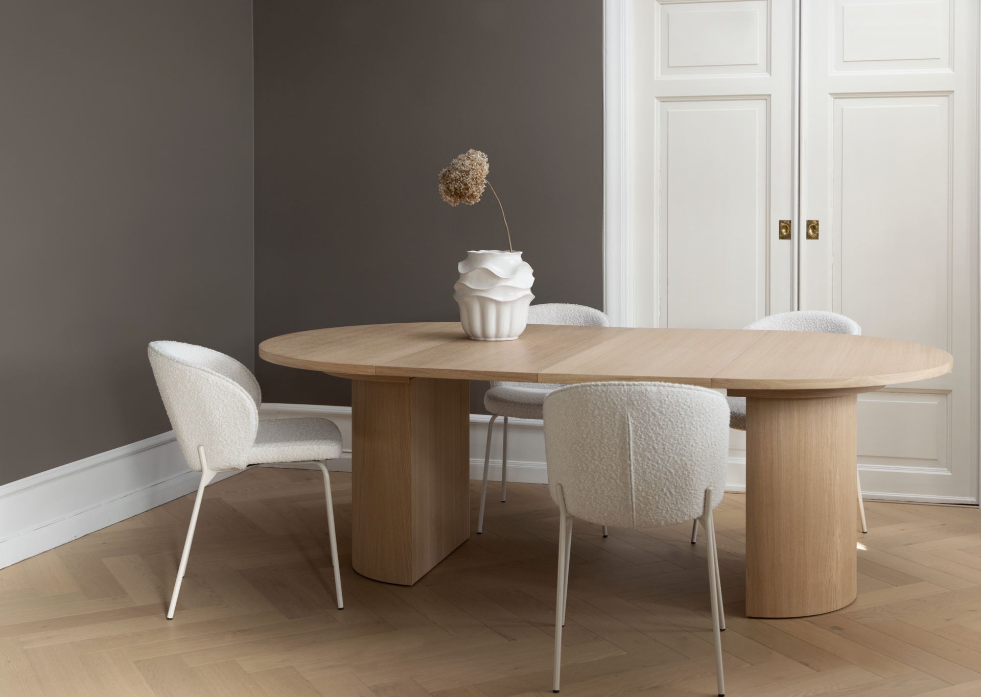 Ruokapöydän tuoli moniväri/beige - 5