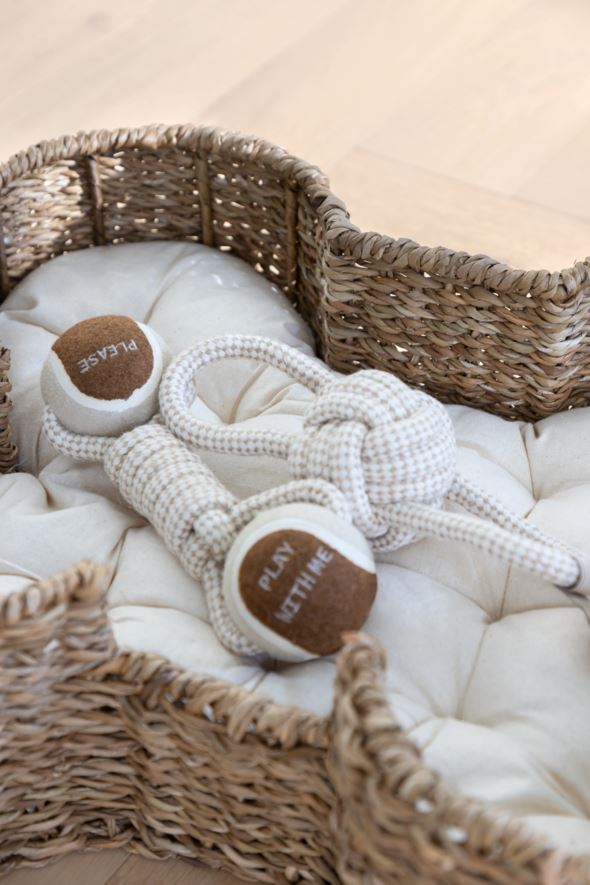 Koiranlelu moniväri/valkoinen - 2