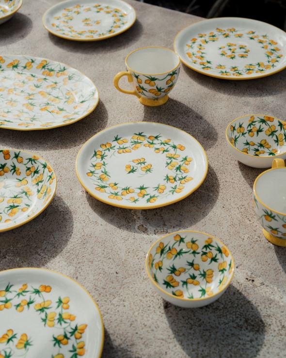 Lautanen keltainen - 4