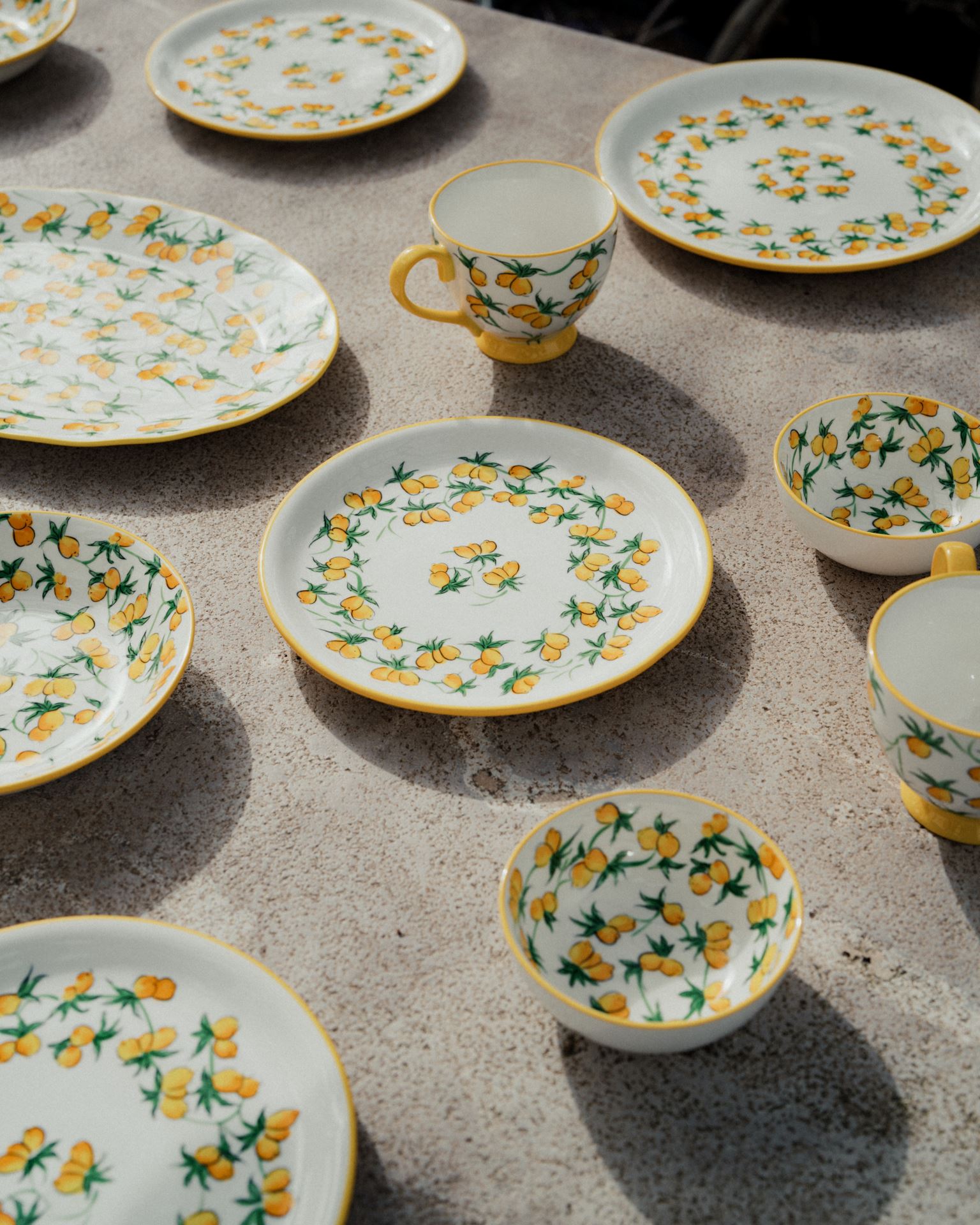 Kulho moniväri/keltainen - 2