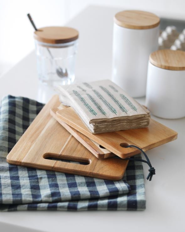 2 tk lõikelaud luonnonväri - 3