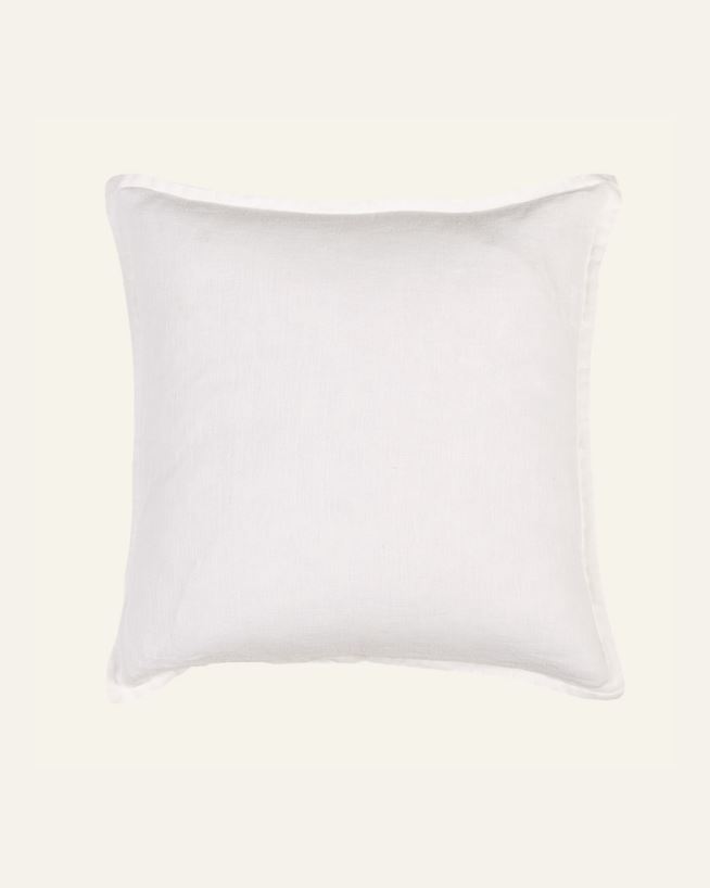 Koristetyynynpäällinen valkoinen - 50x50 cm valkoinen - 1