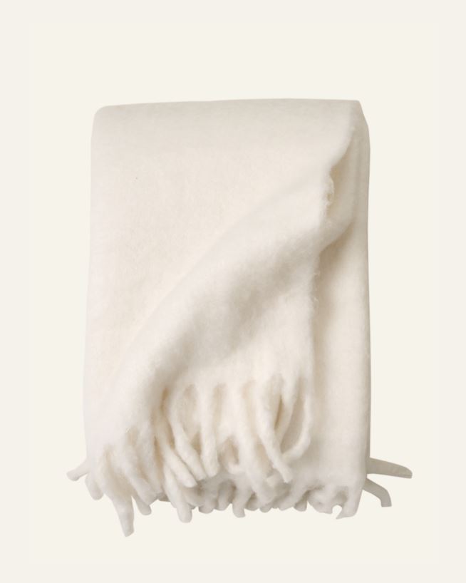 Torkkupeitto valkoinen - 130x170 cm valkoinen - 1