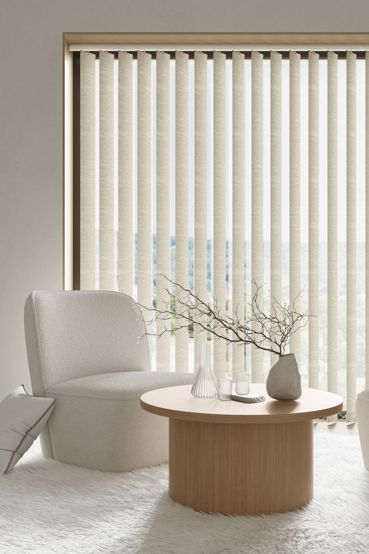 Lamellit luonnonväri - 8,9x250cm luonnonväri - 1
