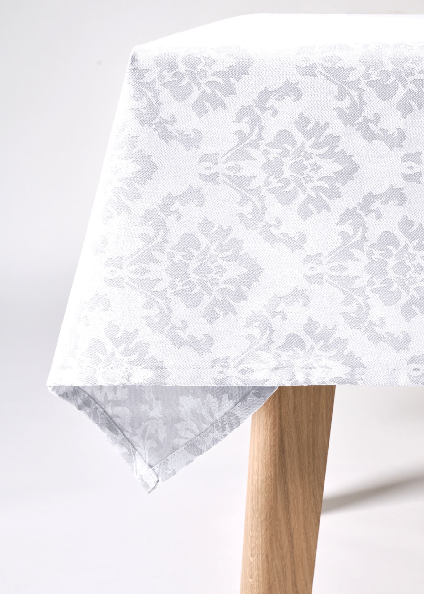 Pintakäsitelty pöytäliina valkoinen - 2