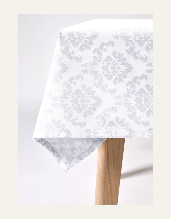 Pintakäsitelty pöytäliina valkoinen - 2