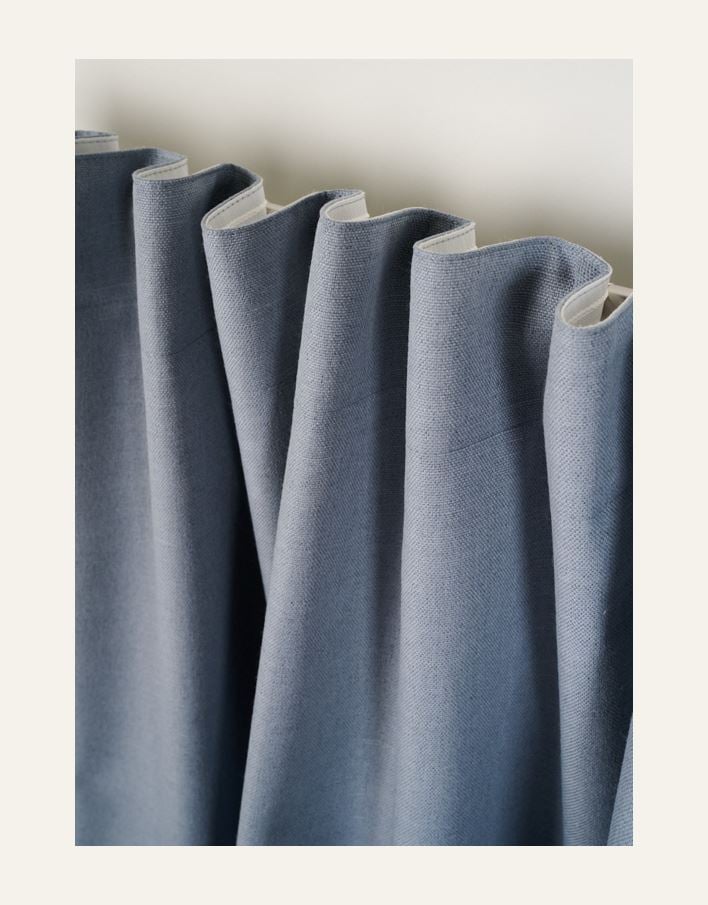 Pimennysverho sumuinen sininen - 4