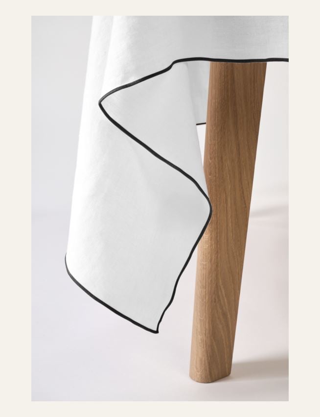 Pellavaliina valkoinen - 6