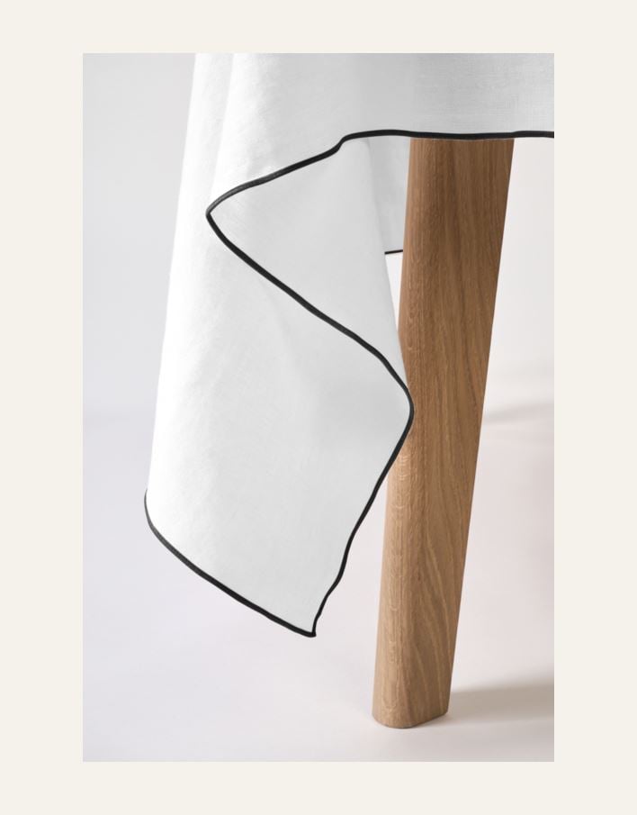 Pellavaliina valkoinen - 6