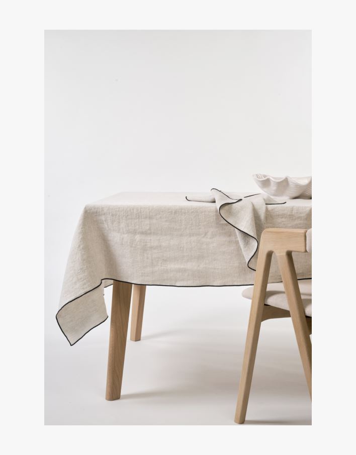 Pellavaliina luonnonväri - 140x250 cm luonnonväri - 1