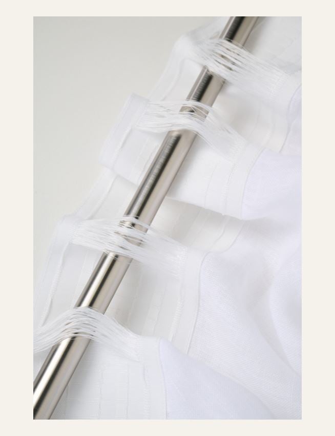 Pellavaverho valkoinen - 6