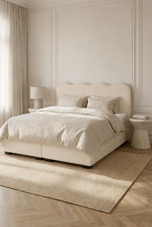 Sängynpääty beige - 2