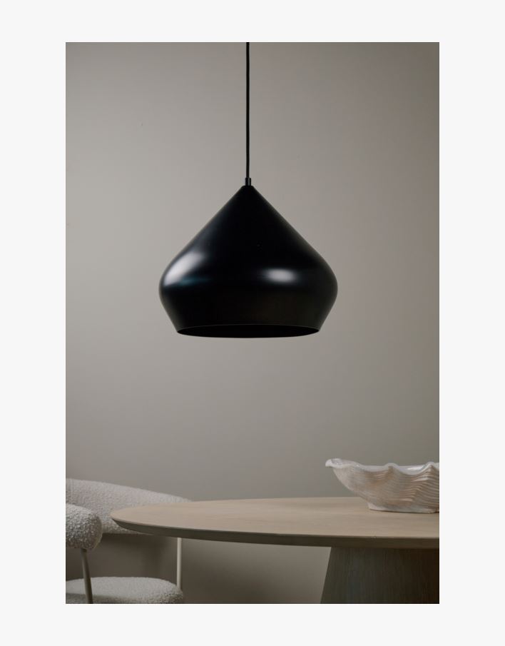 Kattovalaisin musta - 29,5 cm ø34 musta - 1