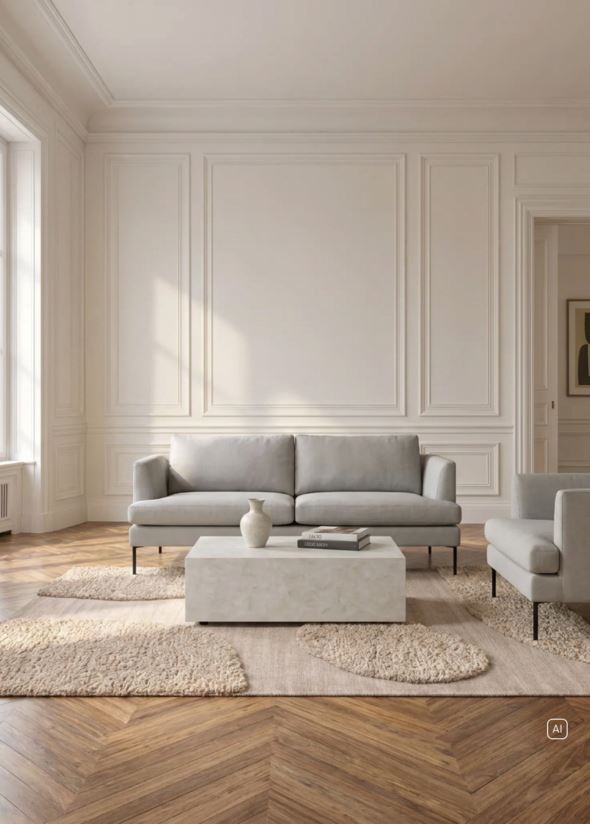 3-istuttava sohva beige - 4