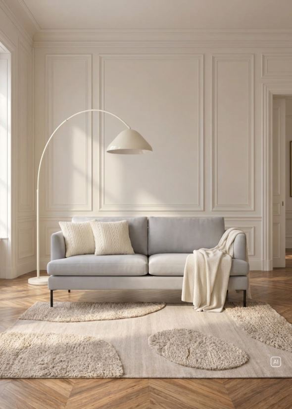 3-istuttava sohva beige - 5