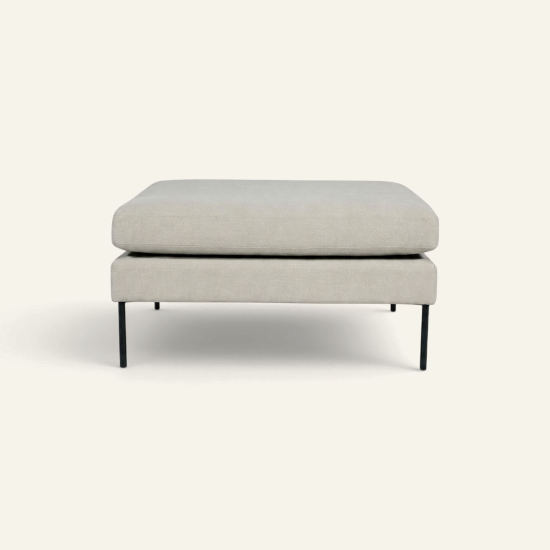 Rahi beige - 90x90x47 cm beige - 1