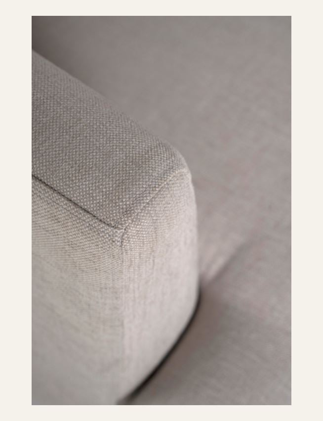 Irtopäällinen divaani vasen beige - 4