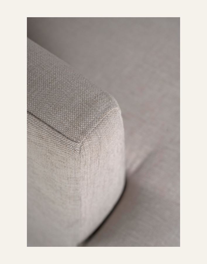 Irtopäällinen divaani vasen beige - 4