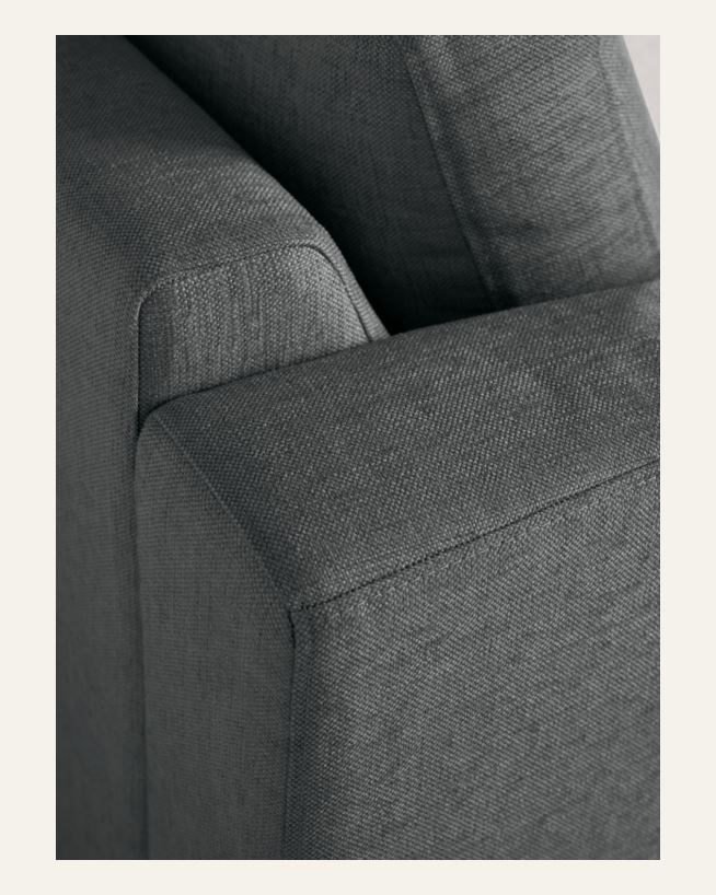 Divaanisohva oikea harmaa - 300x156x80 cm harmaa - 1