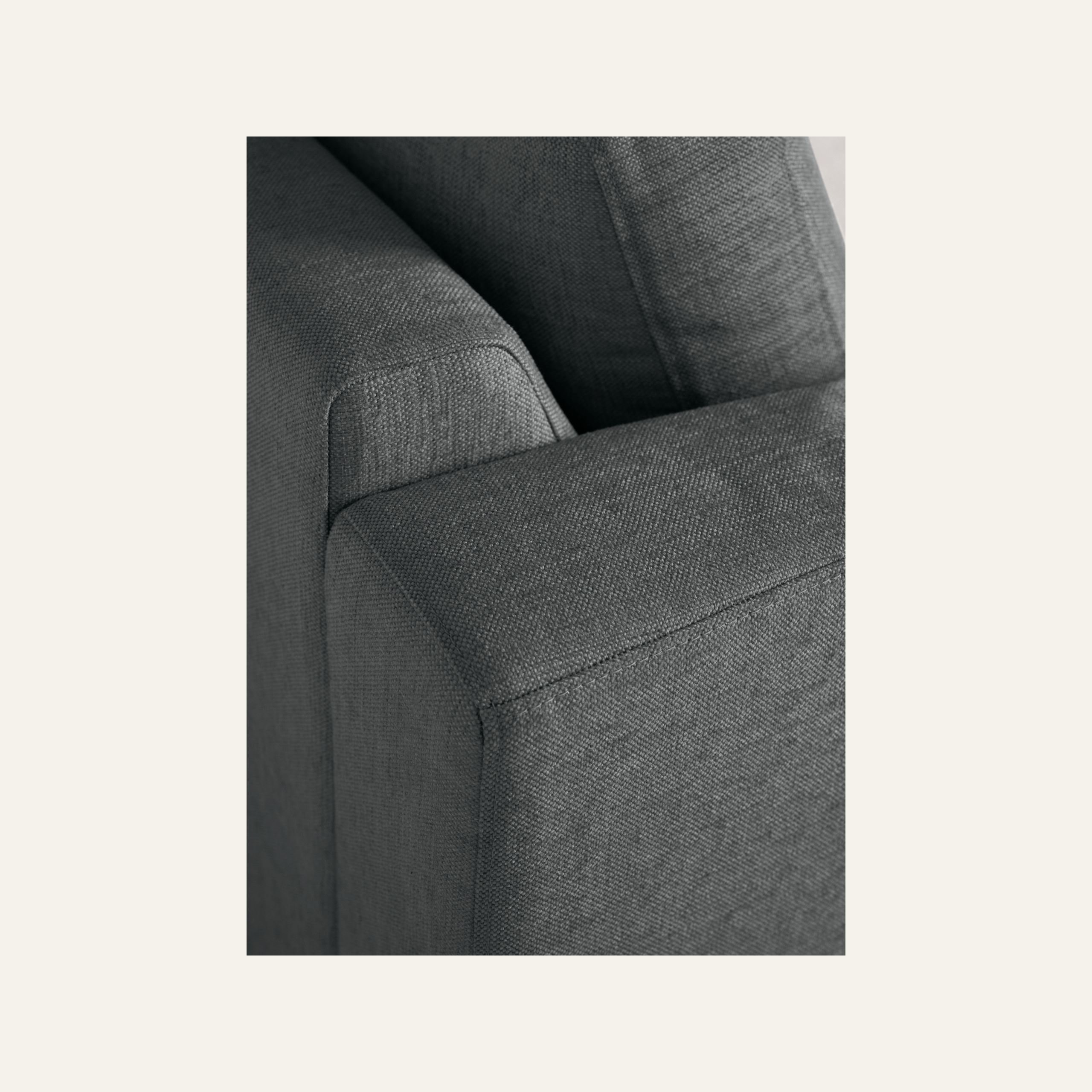 Divaanisohva oikea harmaa - 3