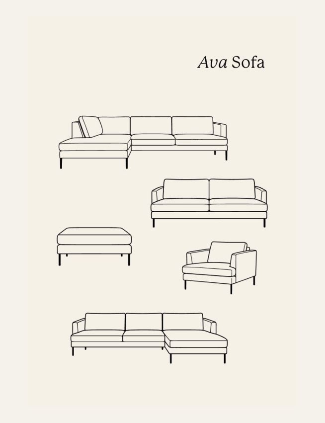 3-istuttava sohva beige - 3