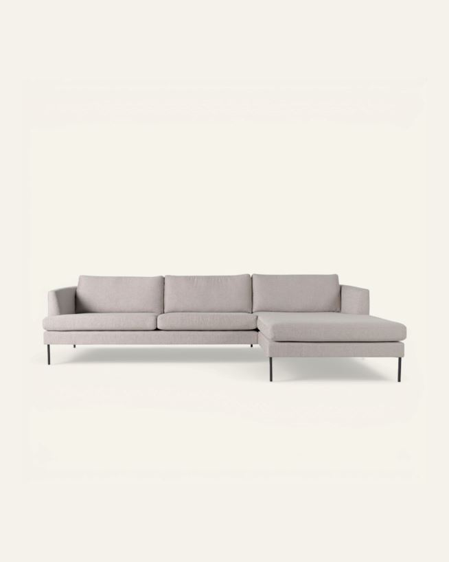 Divaanisohva oikea beige - 300x156x80 cm beige - 1