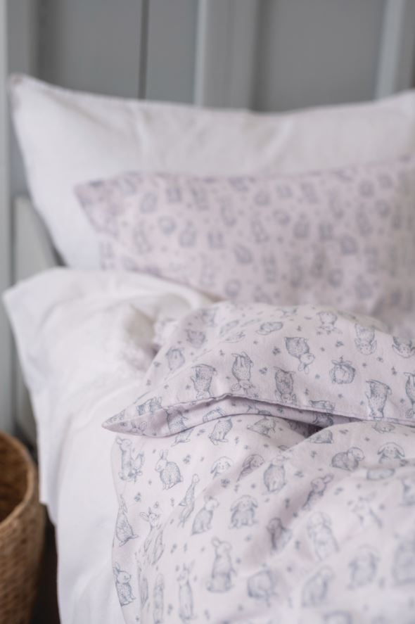 Flanellipussilakanasetti sininen - 2