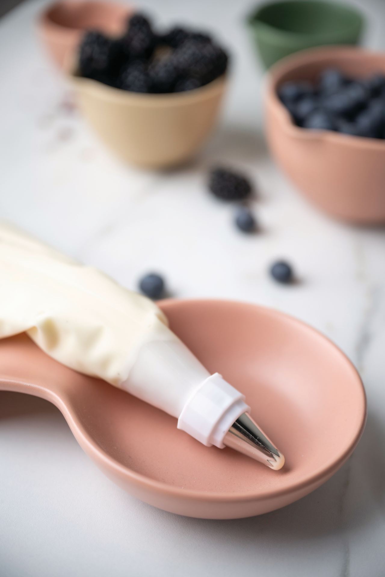 Kakun koristelusarja valkoinen - 4