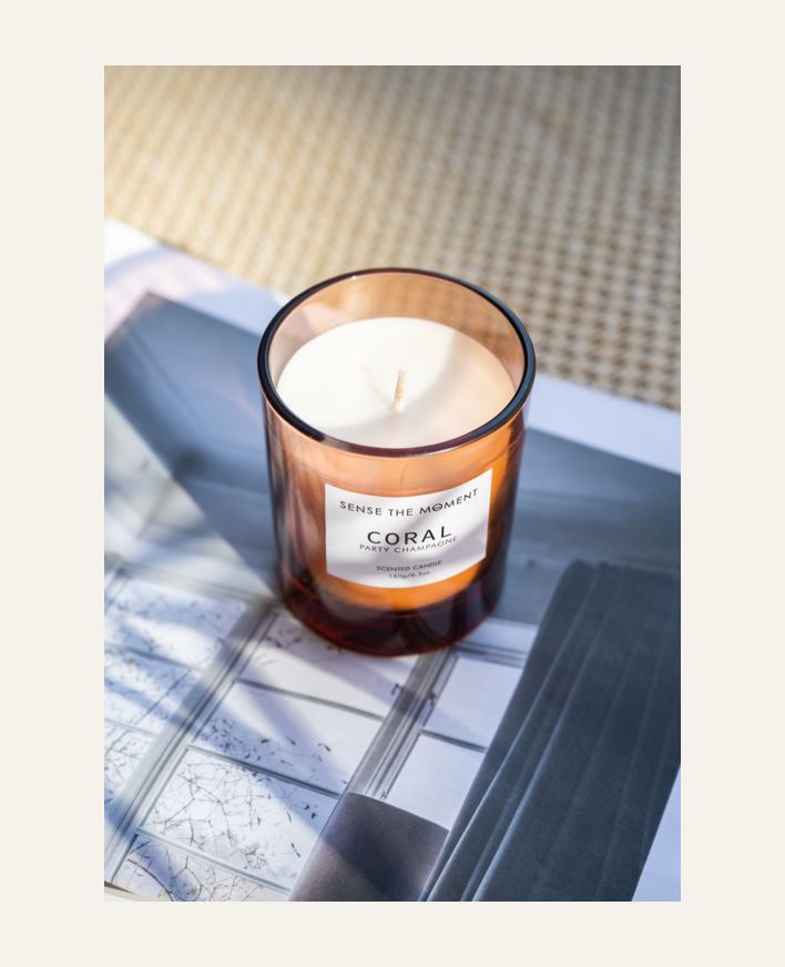 Tuoksukynttilä oranssi - 180 g oranssi - 1