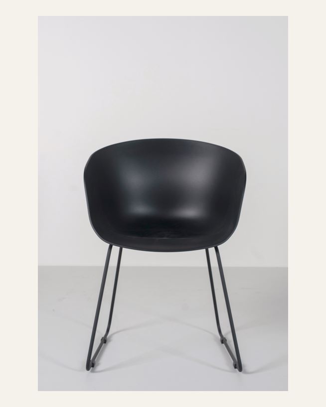 Ruokapöydän tuoli musta - 55x52x79 cm musta - 1