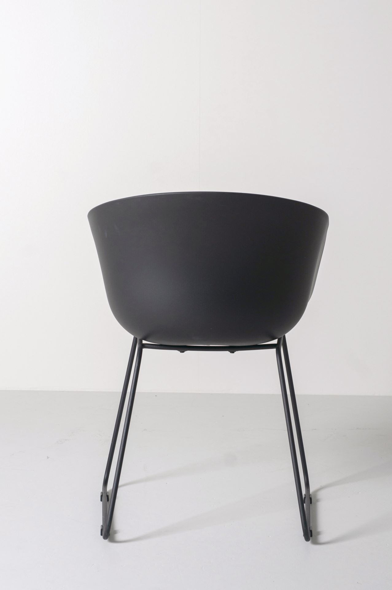 Ruokapöydän tuoli musta - 3