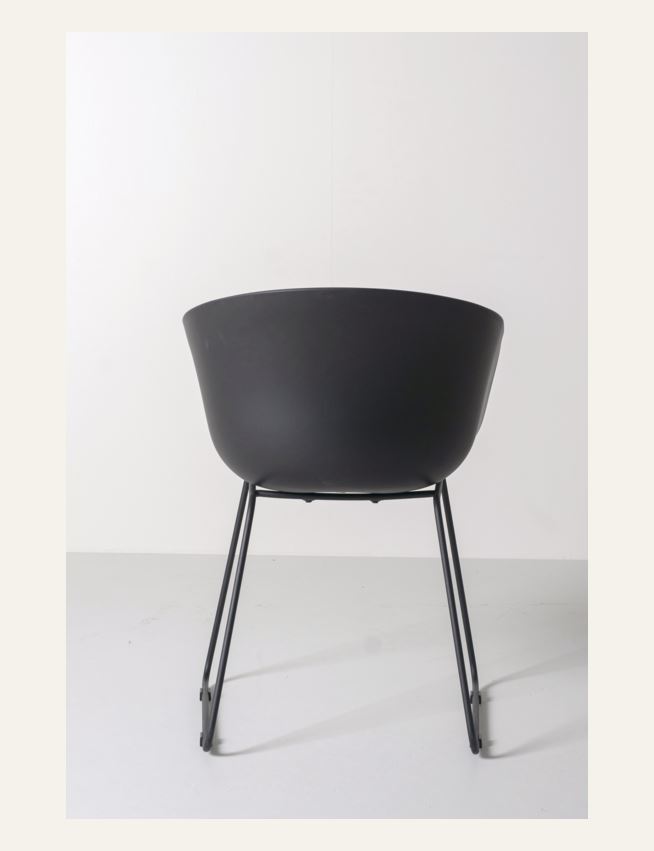 Ruokapöydän tuoli musta - 3