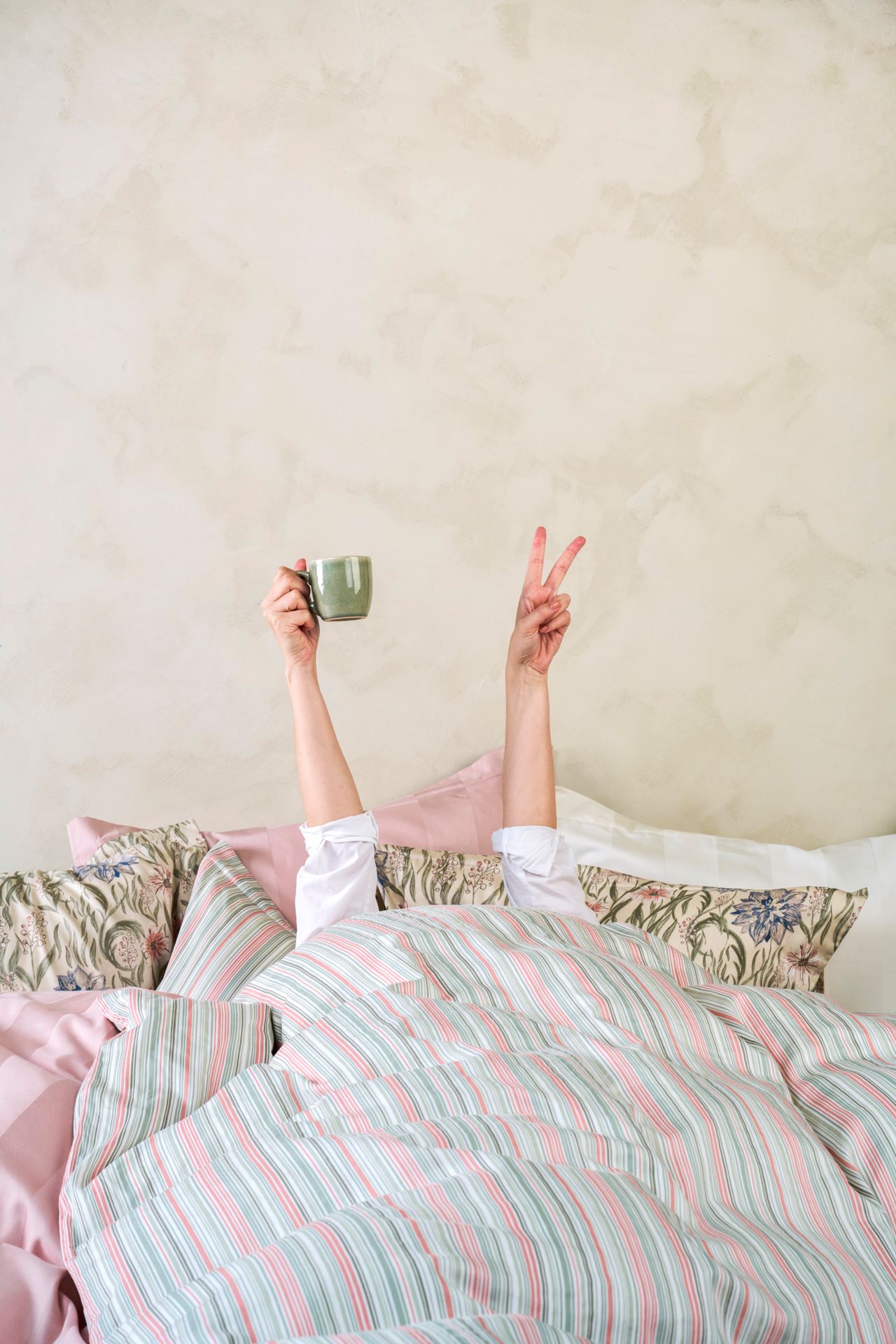 Pussilakanasetti satiinipuuvillaa moniväri - 3