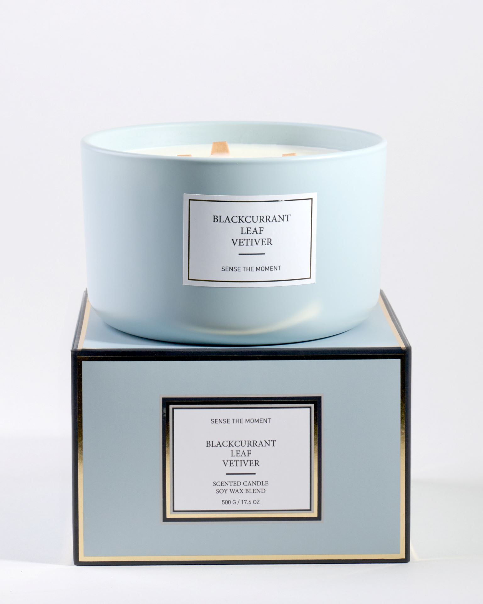 Tuoksukynttilä vaaleansininen - 4