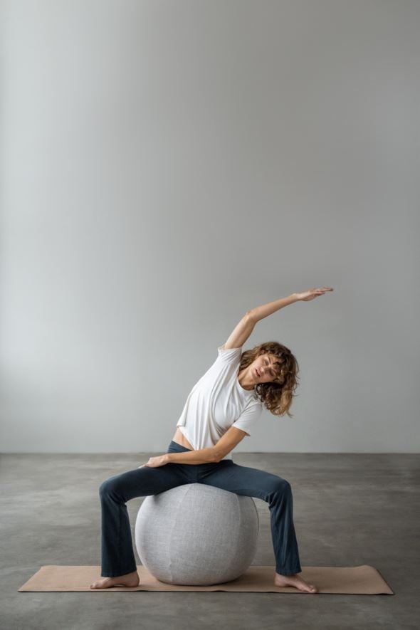 Tasapainopallo beige - 3