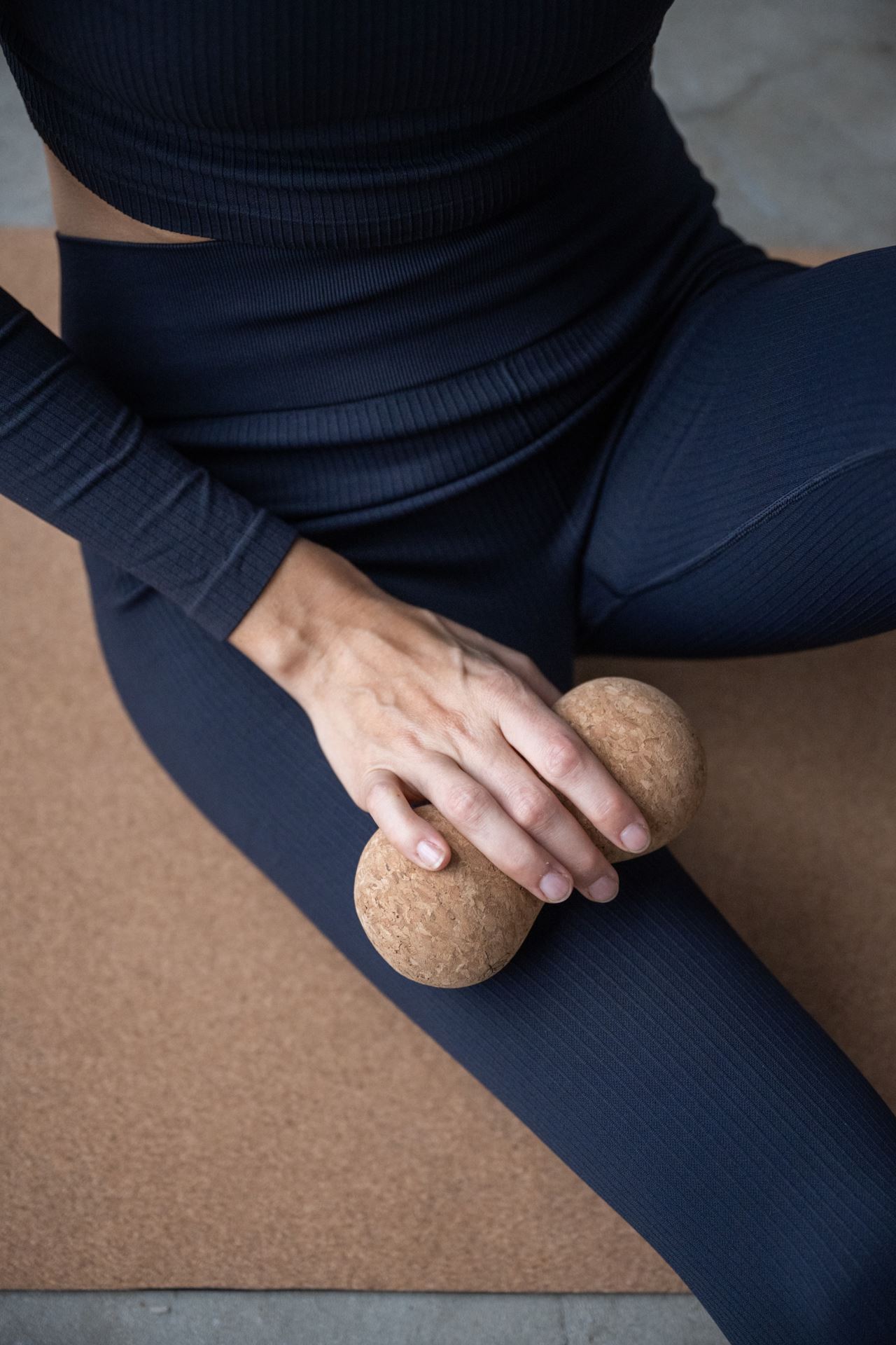 Tuplahierontapallo luonnonväri - 4