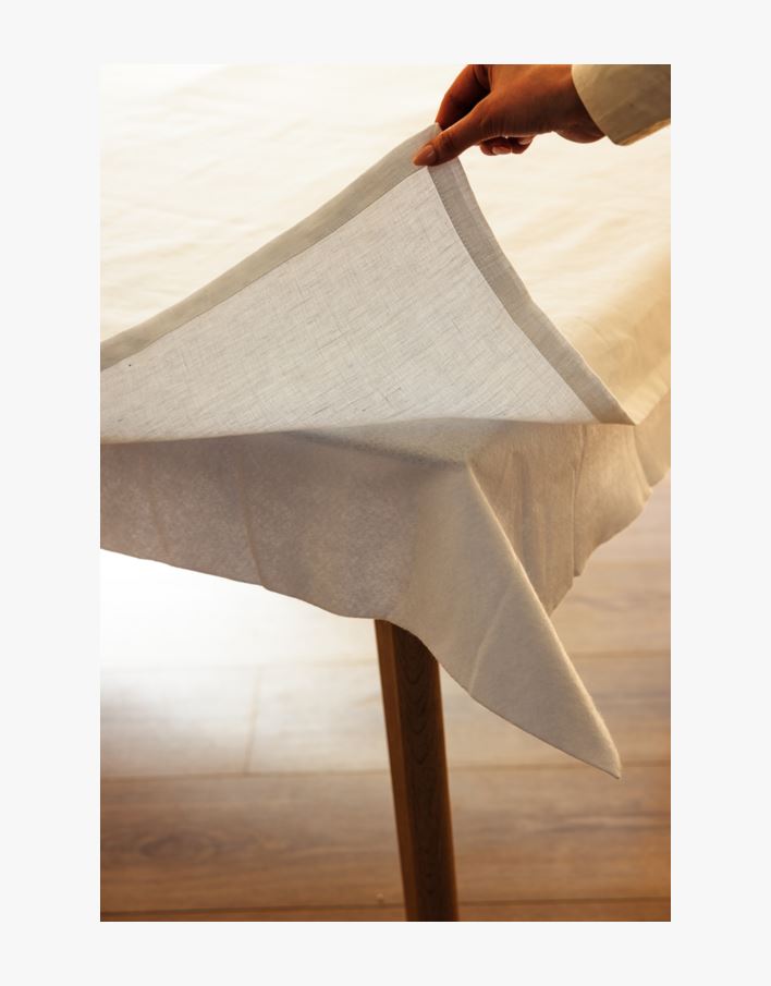 Alusliina valkoinen - 130x230 cm valkoinen - 1