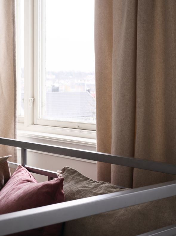 Pimentävä verho beige - 6