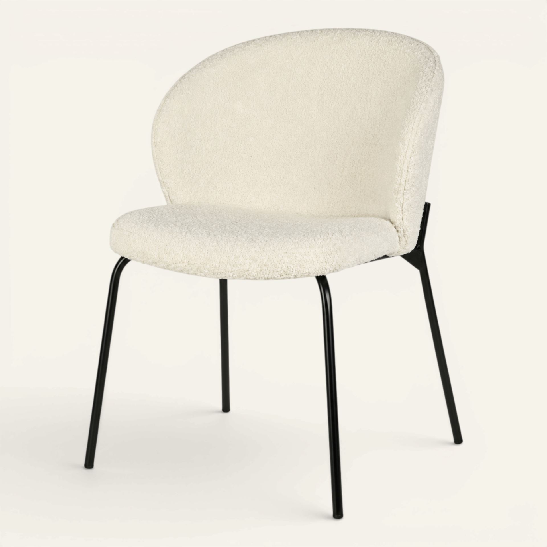 Ruokapöydän tuoli moniväri/musta - 57x49.5x80 cm moniväri/musta - 1