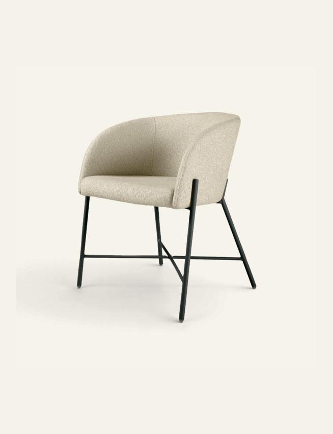 Ruokapöydän tuoli beige - 3