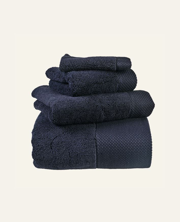 Pyyhe sininen - 50x90 cm sininen - 1